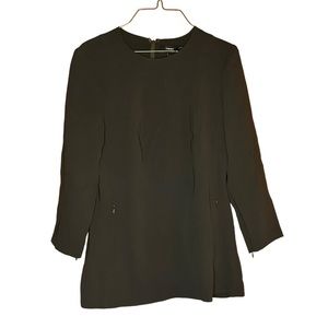 Theory Olive Green Blouse
